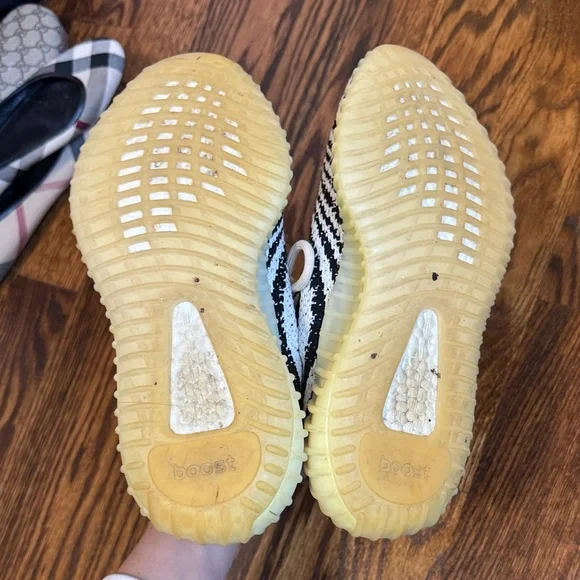 adidas gazelle silver green womens Yeezy Boost 350 V2 Zebra – FIT in Sneakers